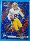 2025 Panini Mosaic Football Blue Scope Santana Moss #210