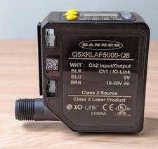 Banner Q5XKLAF5000-Q8 Laser Measurement Sensor