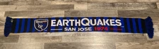 San Jose Earthquakes MLS Soccer Scarf