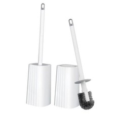 Toilet Brush  Holder Set Toilet Brushes for Bathroom with Holder, 2 Pack