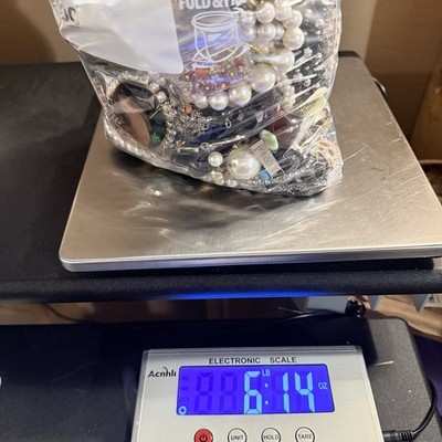Almost 7 Pounds LBS  VINTAGE  TO NOW CRAFT SCRAP Jewelry Lot Harvest Repurpose