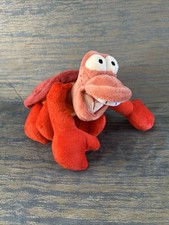Disney The Little Mermaid Sebastian 8" Bean Bag Plush Stuffed Animal Collectible