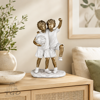 Formano Skulptur Kinderpaar 10X16Cm Aus Kunststein-789969