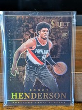 2023 Scoot Henderson Select Artistic Selections Impressions SSP Case Hit #9 (RC)