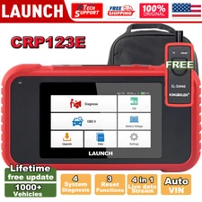 LAUNCH CRP123E Car OBDII Scanner Code Reader Engine ABS SRS Diagnostic Tool USA