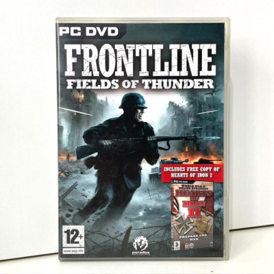 Frontline Fields Of Thunder PC DVD Videospiel inkl. kostenloser Kopie von Hearts Of Iron II