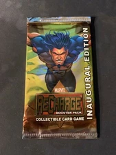 MARVEL RECHARGE INAUGURAL EDITION Trading Card Booster Pack New Artwork Varies