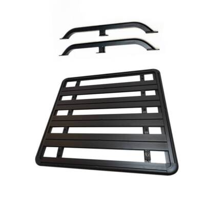 Black Horse SPIKE Stationary Cargo Platform System Black fit 05-24 Ford F-550 SD