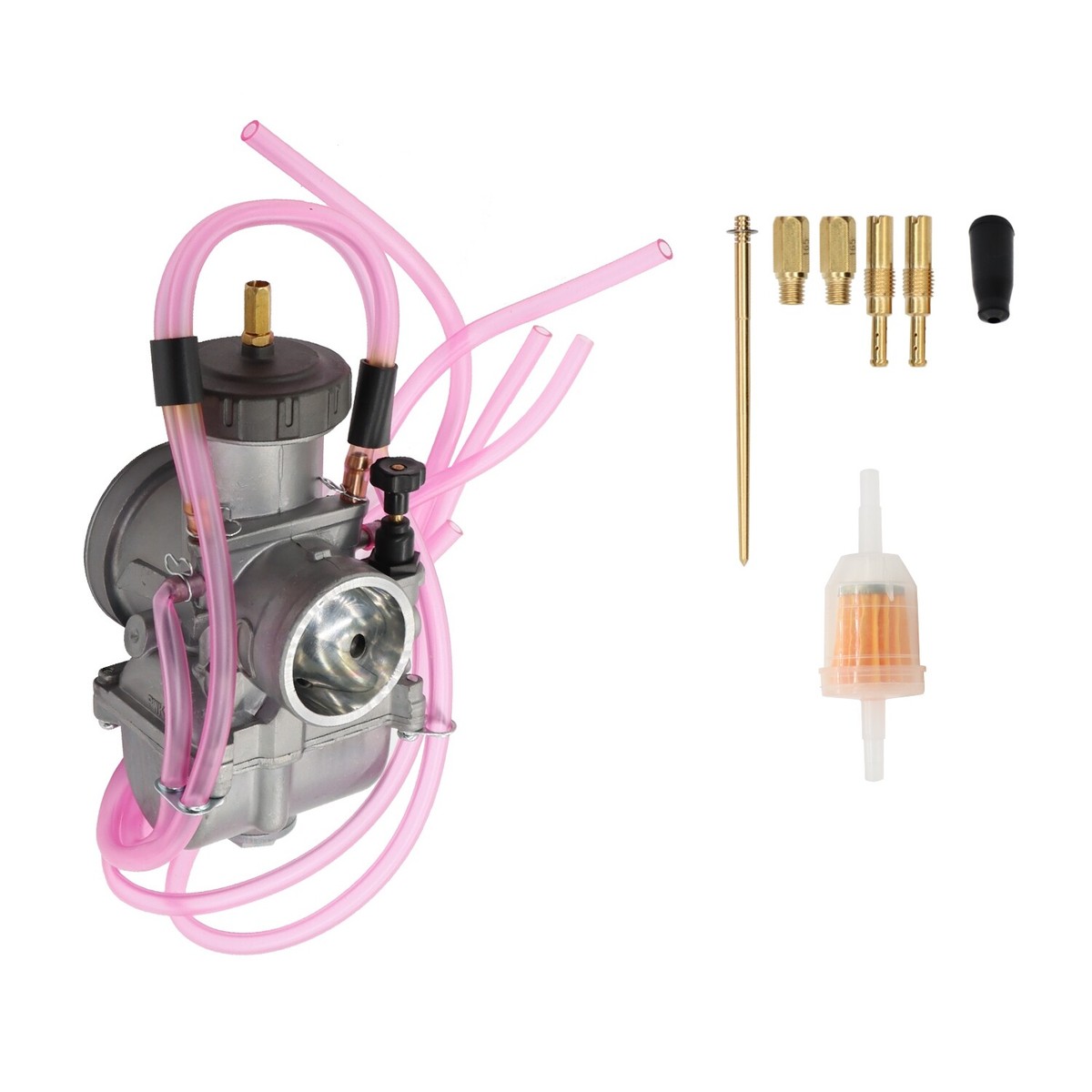 yz250 /125 kx250 cr250/125 ktm250キャブレター New 38mm Carburetor Fit For Yamaha YZ250 1978-2002 KTM 125 200 250