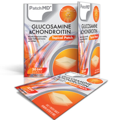 PatchMD Glucosamine & Chondroitin Plus Topical Patch (30 Day) - Joint support