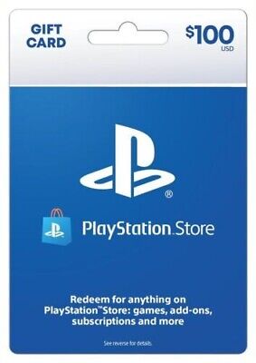 PlayStation Store Gift Card $100