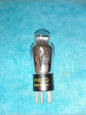 PHILCO / SYLVANIA 37 TRIODE TUBE f/RADIO / AUDIO AMPLIFIER - TV7 TESTED - STRONG