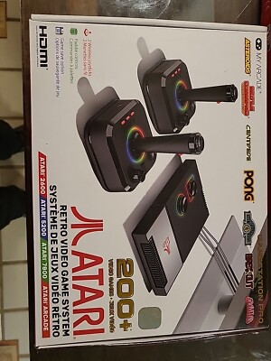 Atari GameStation Pro Video Game Console 200+ Games Wireless Joysticks My Arcade