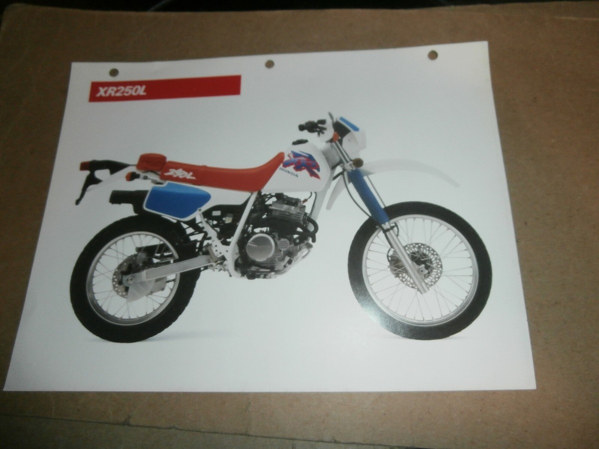 1993 Honda XR250L Motorcycle Information - Features 1993 Honda XR250L Motorcycle Information - Features