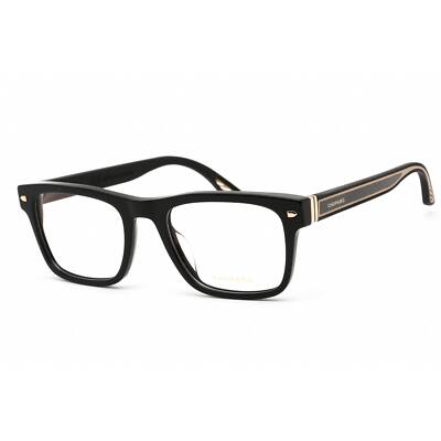 Chopard Men's Eyeglasses Full Rim Shiny Black Rectangular Plastic VCH326 0700