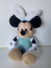 Mickey Mouse Easter Outfit Bunny Plush 19" Disney Store Authentic Genuine