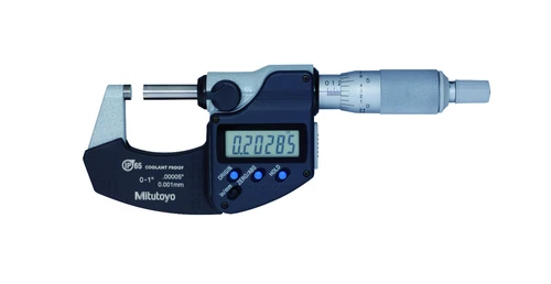 Mitutoyo 293-330-30 - 1"/25mm Digimatic Micrometer RA .00005, IP65 SPC