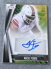 Nick Ford Rookie Auto 2022 Sage Hit Draft Autograph RC Utah Jaguars