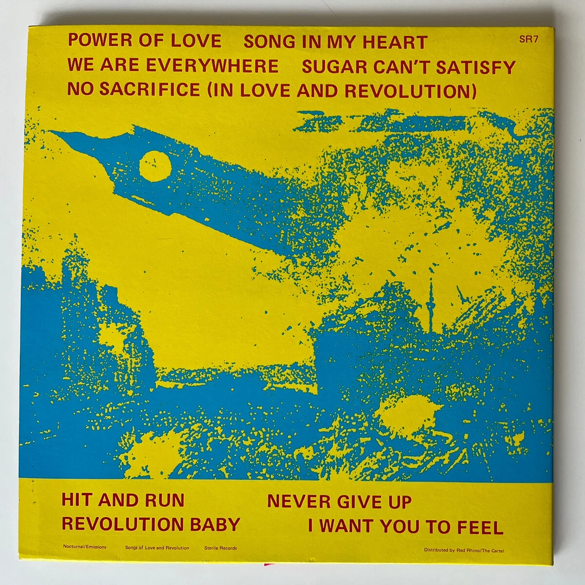 Nocturnal Emissions Love + Revolution 1985 Sterile Records UK Lp
