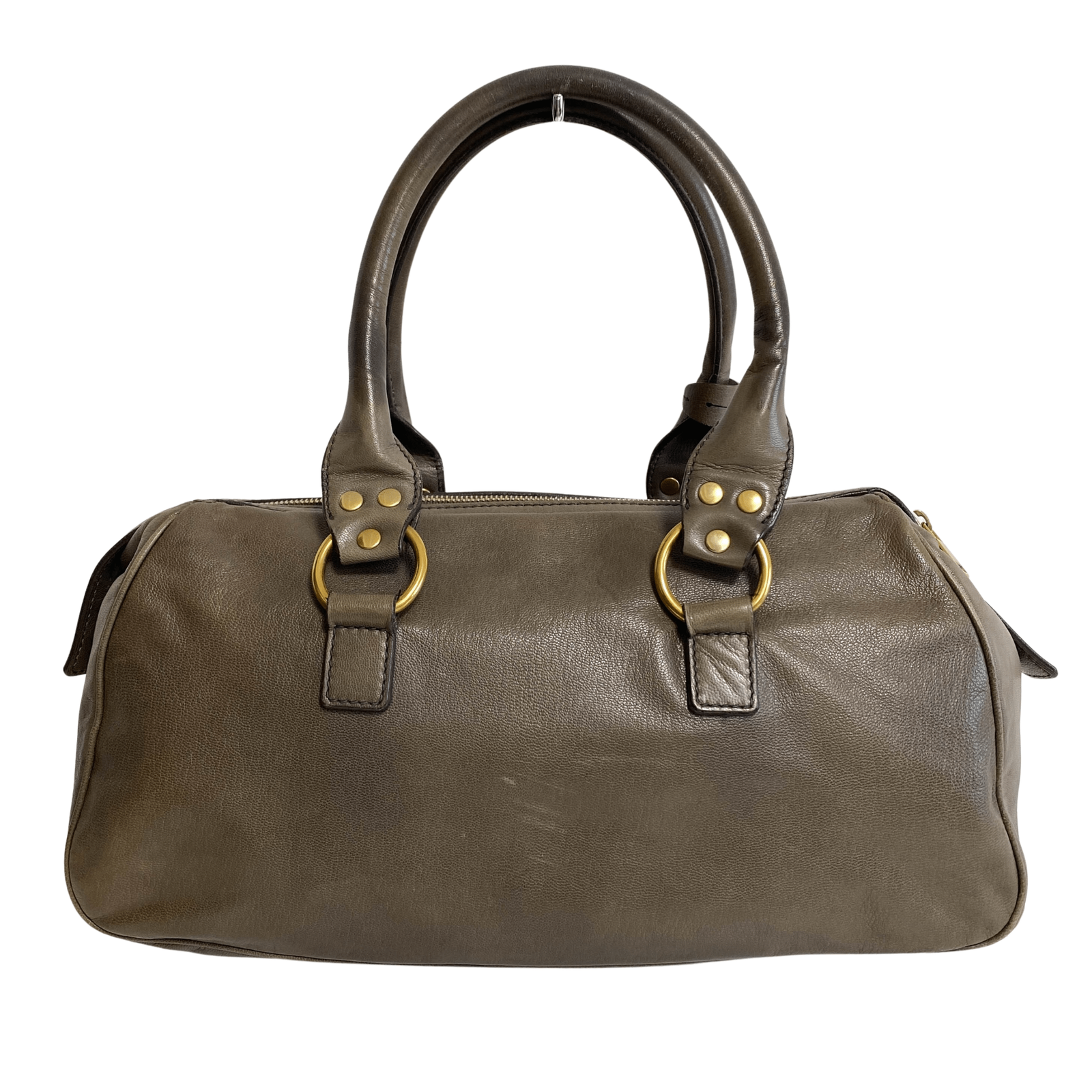 Borsa a tracolla SAINT LAURENT YSL Rive Gauche in pelle kaki