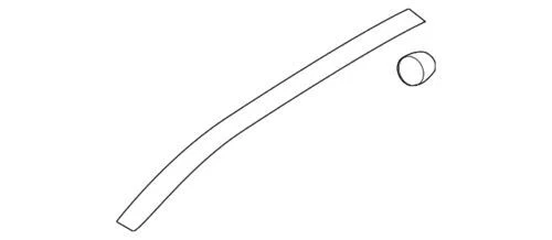 Moldura lateral para Kia (N/P 81675 J5000)