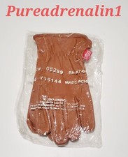 Vintage 90s Marlboro Unlimited Gear Genuine Leather Gloves Brand New Size L/XL