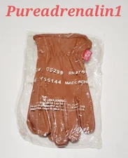 Vintage 90s Marlboro Unlimited Gear Genuine Leather Gloves Brand New Size L/XL