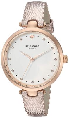 kate spade White and Rose Gold Women\'s Leather Strap Watch Kate Spade Women main image 3