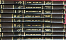 ASTERIX Luxusausgabe 9 Bände Kunstledereinba...