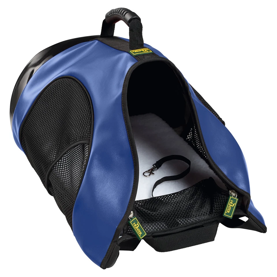 Hunter Rucksack Tragetasche Taylor blau 3in1 für Hunde bis 8 kg 45x30x20 cm - Bild 3 von 3