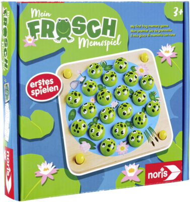 Noris Kinderspiel Legekartenspiel Mein Frosch Memospiel 606012168