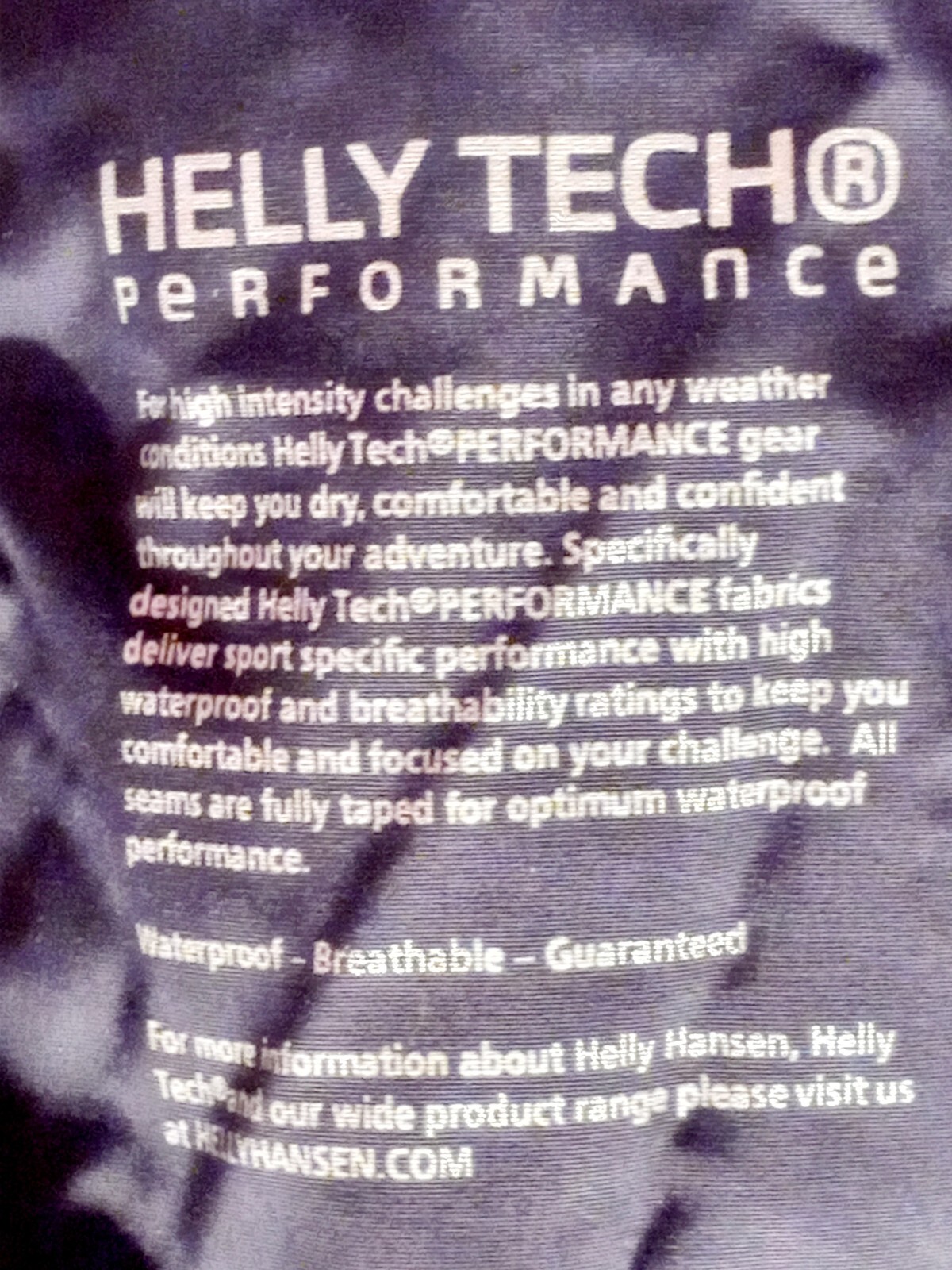 Helly Hansen Helly Tech Performance Mens S/P Blue… - image 8