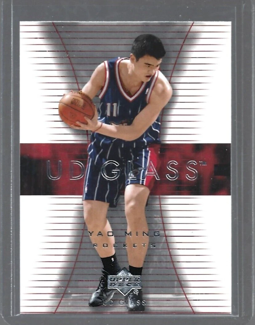 UD Glass Yao Ming 2003-04 #19 for sale | eBay