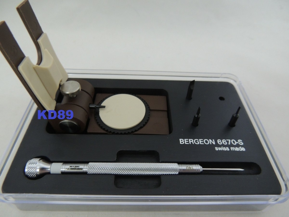 Bergeon 6670-S Hand Vice For Screwing And Unscrewing Watch Bracelets – Swiss-Made Third Hand Tool