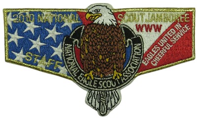 2010 National Scout Jamboree NESA Staff Patch GMY Bdr (LX294)