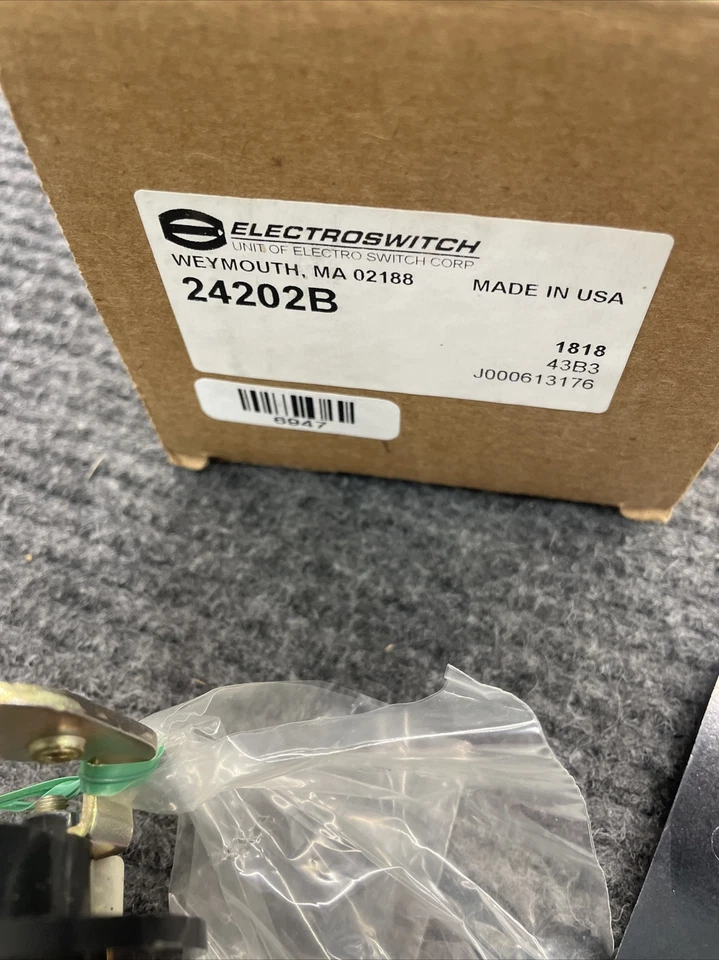 ElectroSwitch 24202B 20A 600V 2HP 旋转式刀开关 8 位置 2 堆叠双 — 第 2/4 张图片