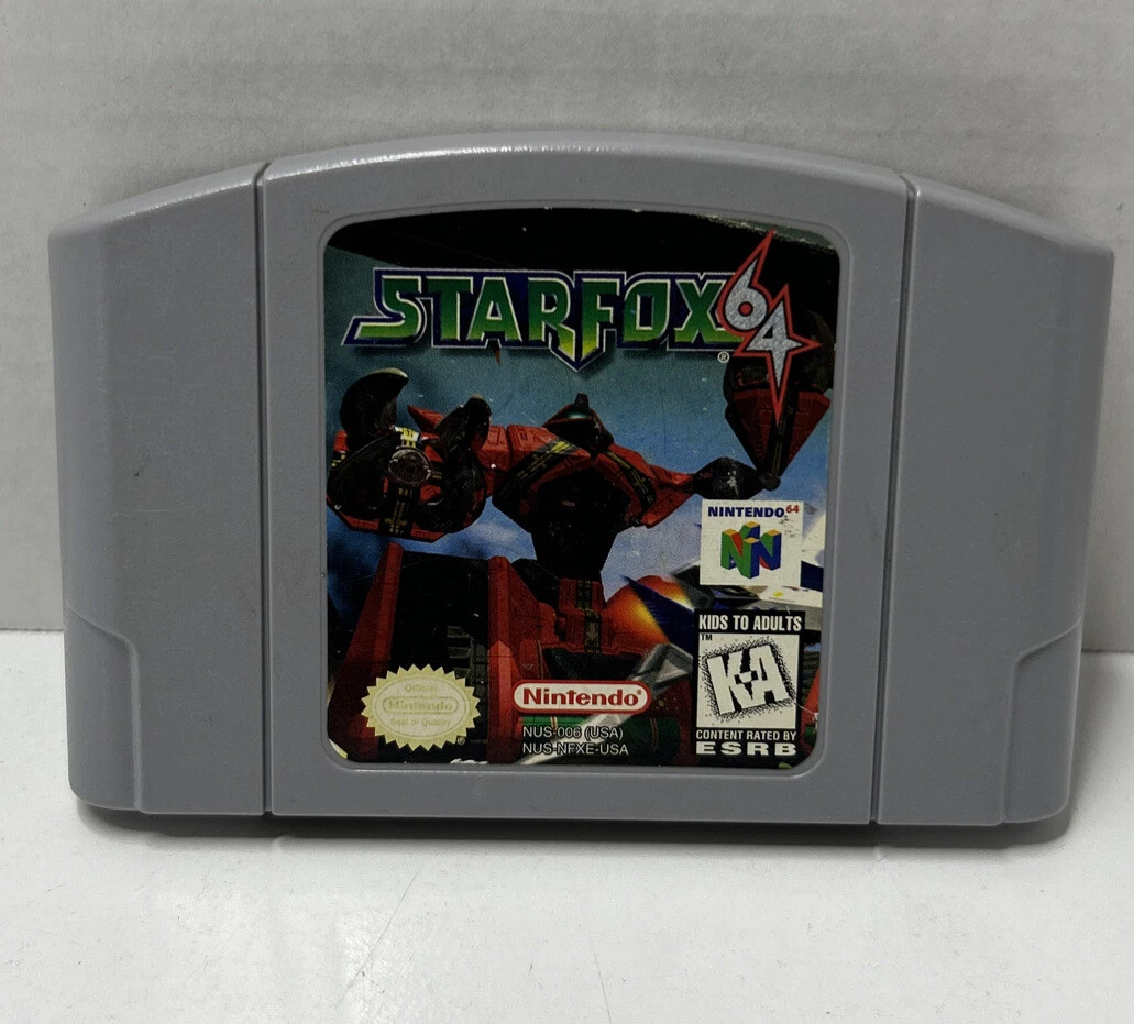 Star Fox 64 Nintendo 64 N64 Game For Sale