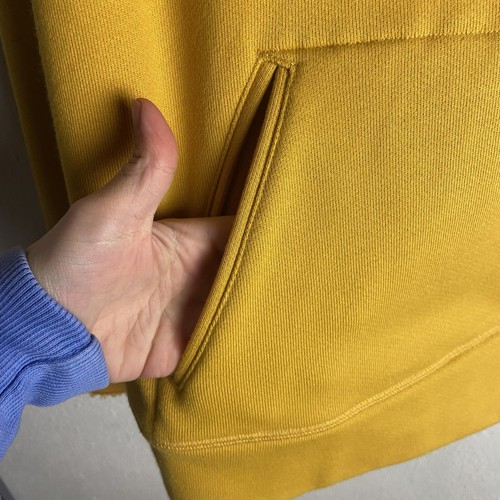 Alo Yoga Women’s Size Small Low Key Hoodie Wide Sleeve Tuscan Sun Yellow Boxy - 第 5/8 張圖片