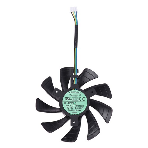 T129215SH Cooler Fan Replacement For GTX1060 ITX Mini Video Card Cooing Fan - Afbeelding 10 van 12