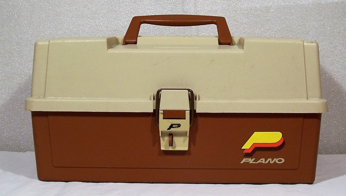 Plano Three-Tiered Tackle Box, 24 Inside Compartments, Lockable, Fishing |  eBay