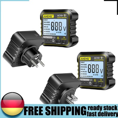 Multi-function Socket Tester 110V/220V Digital Voltage Detector for US/EU Plug