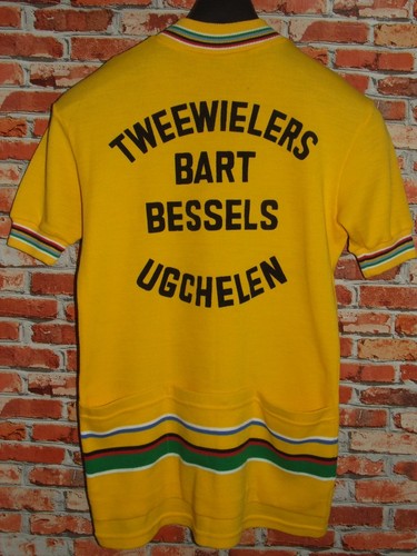 EROICA MAGLIA SHIRT MAILLOT BICI CICLISMO VINTAGE 70'S ACRILICO