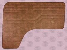 Westfalia VW T2 Bay Window Cab Door Card Panels As Original Brown C9935