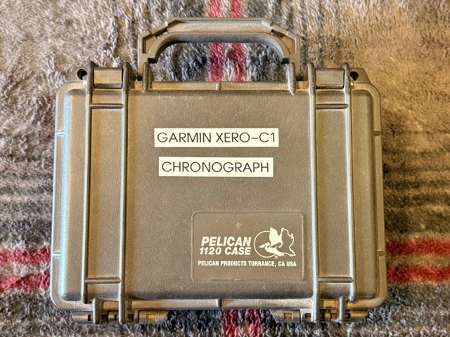 Pelican 1120 case for Garmin Xero C1 Pro Chronograph  w/ Specific Custom Foam