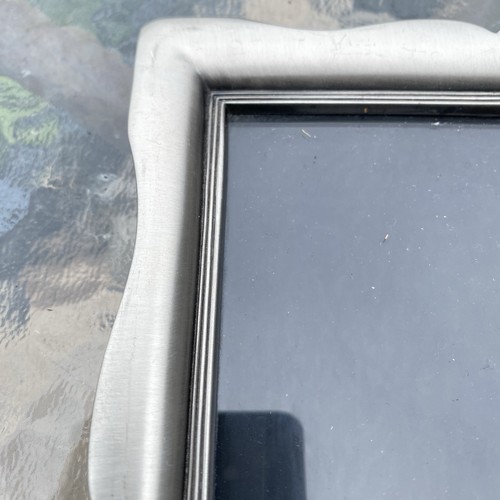 Ornate Brushed Aluminium Metal Photo Frame 5”x7” - Bild 5 von 8