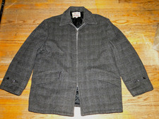 Vintage WOOL Rockabilly Car Club Jacket Coat size. 46