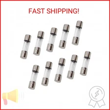 Pack of 10 F10AL Fast Blow Fuse 10 Amp 250V 5 X 20MM Glass F10AL250V 5x20mm