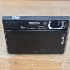 Sony Cyber-Shot DSC-T100 Digital Camera 8.1MP 5x Optical Zoom Slim Not Tested