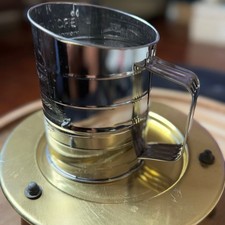 Vintage Foley Food Mill/Strainer with Crank Handle - Stainless Steel