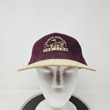 American Dry Goods Tanglewood The Lion Purple Strapback Hat Cap Mens Made In USA